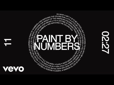 Harry Styles - Harry Styles - Paint By Numbers (Official Lyric Video)