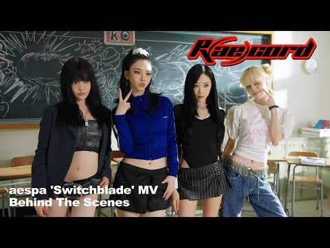 aespa - [R(ae)cord] 품행으로 광야를 빛내라✨ | aespa 에스파 ‘Switchblade’ MV Behind The Scenes