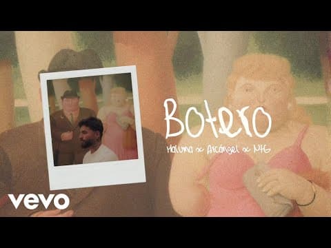 Maluma - Maluma, Arcángel, NTG - BOTERO (Official Lyric Video)