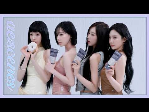 aespa - [ae:scenes] 달달했던 촬영🍩💘 | 에스파 미쟝센 비하인드 (aespa mise en scène Behind)