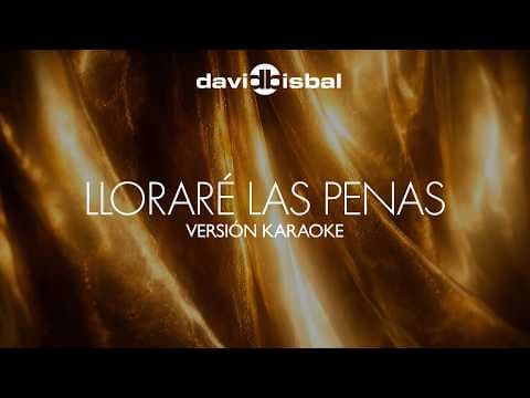 David Bisbal - Lloraré Las Penas (Versión Karaoke)